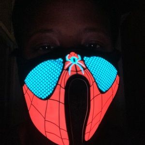 Sound Activated Face Mask. BRAND NEW!
